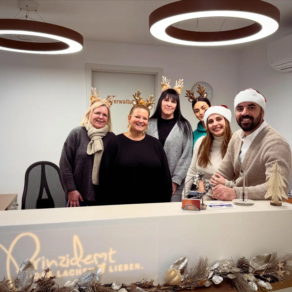 Weihnachtsfeier PRINZIDENT Team